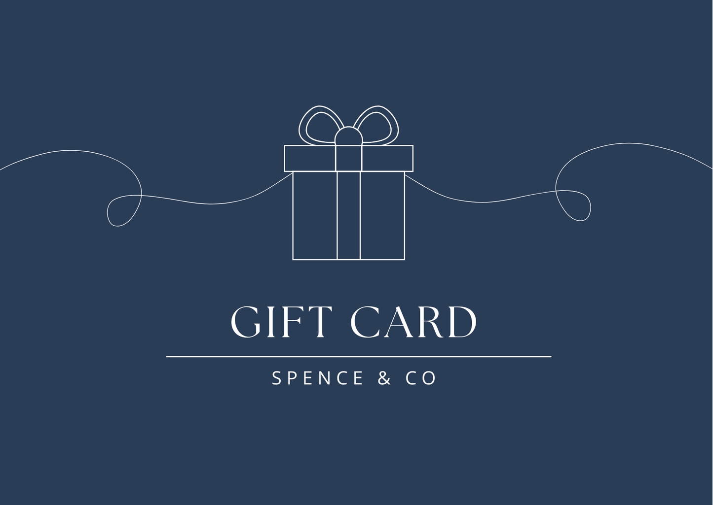 Spence & Co gift card