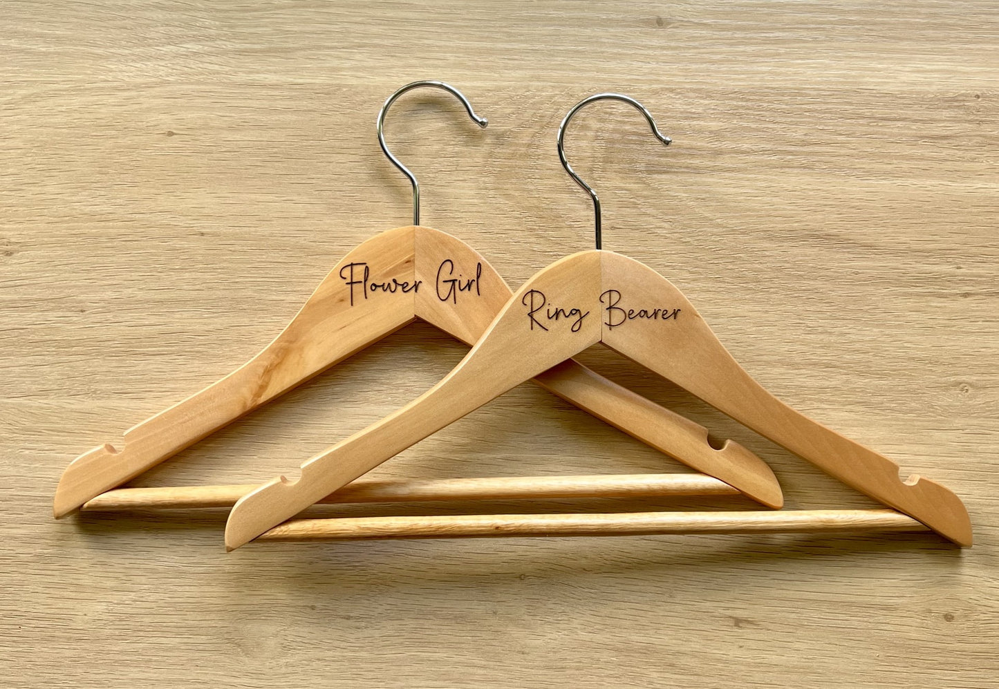 Personalised wedding hangers